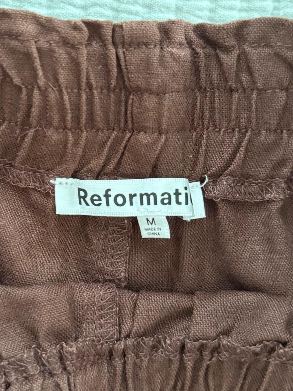 Reformation Women's Mila Linen Shorts - Picture 2 of 3